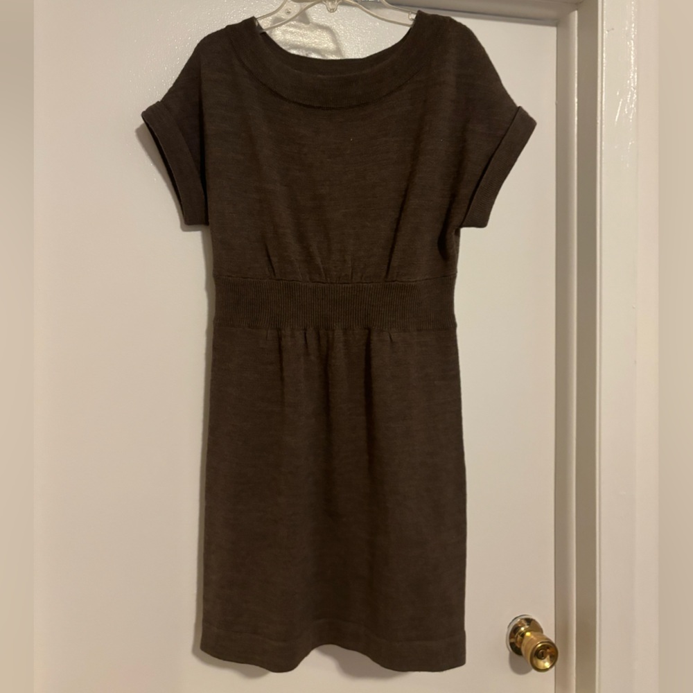 Brown Wool Dress